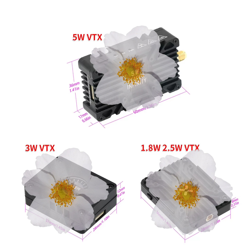 Foxeer Reaper Extreme V2 5.8G  - огляд і ціна Foxeer Reaper Extreme 2.5W Vtx